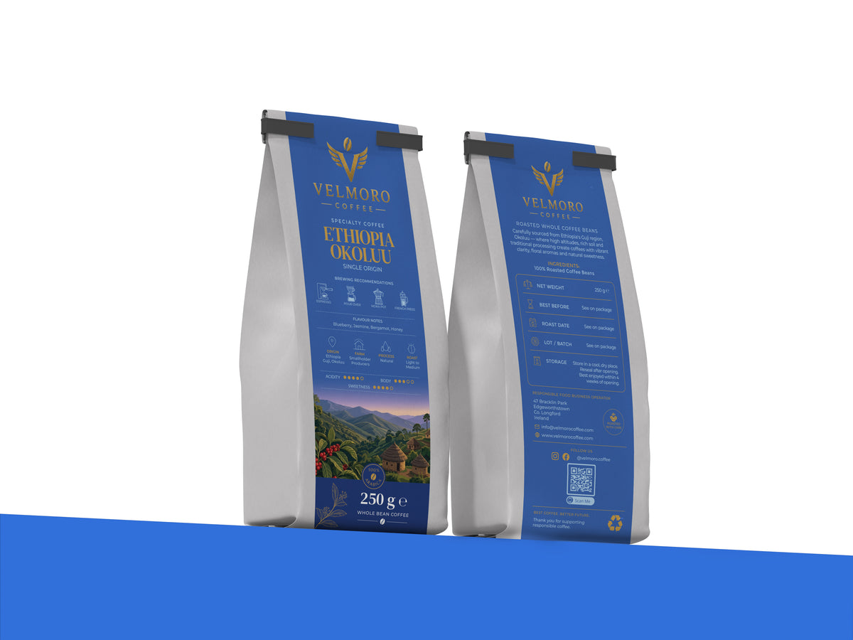 Ethiopia Okoluu Specialty Whole Beans